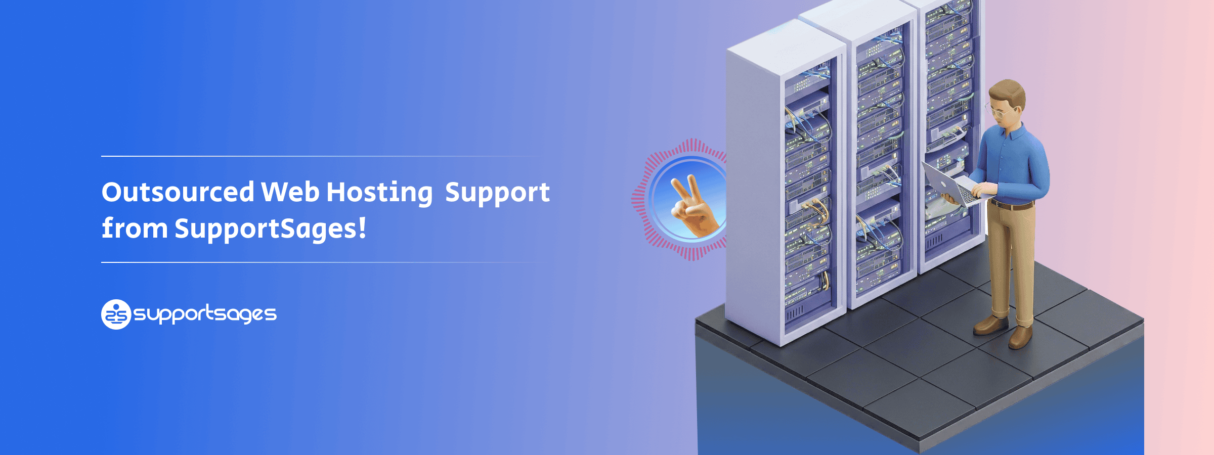What is Outsourced Web Hosting Support?