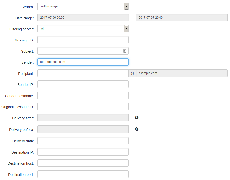 cPanel Spam mitigation