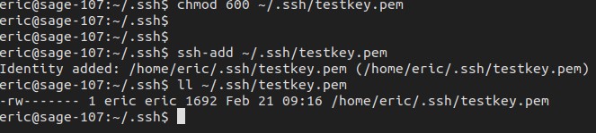 Identity added message