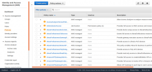 Identity and Access Management Panel
