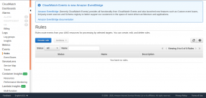 Cloud Watch Events
